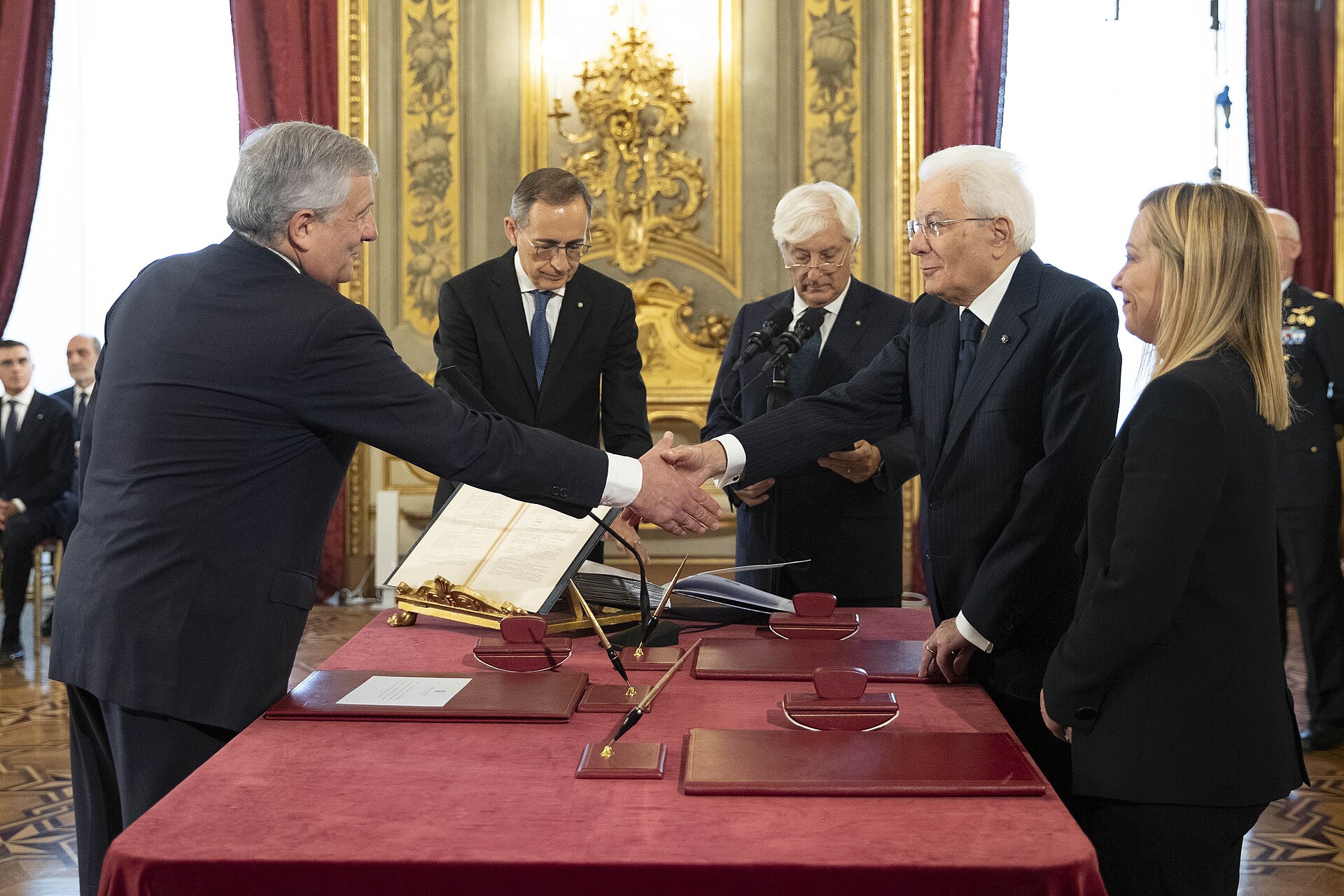 Tajani volta ao Brasil após decreto que restringiu cidadania — Foto: Quirinale (Attribution)