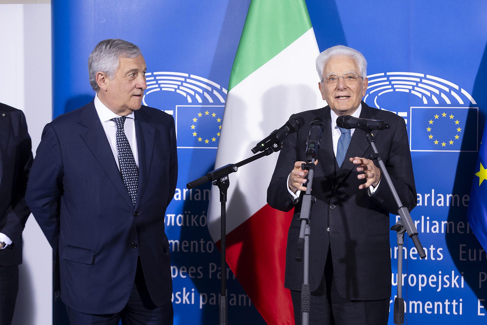 Sergio MATTARELLA, Italian President visit to the EP (01)