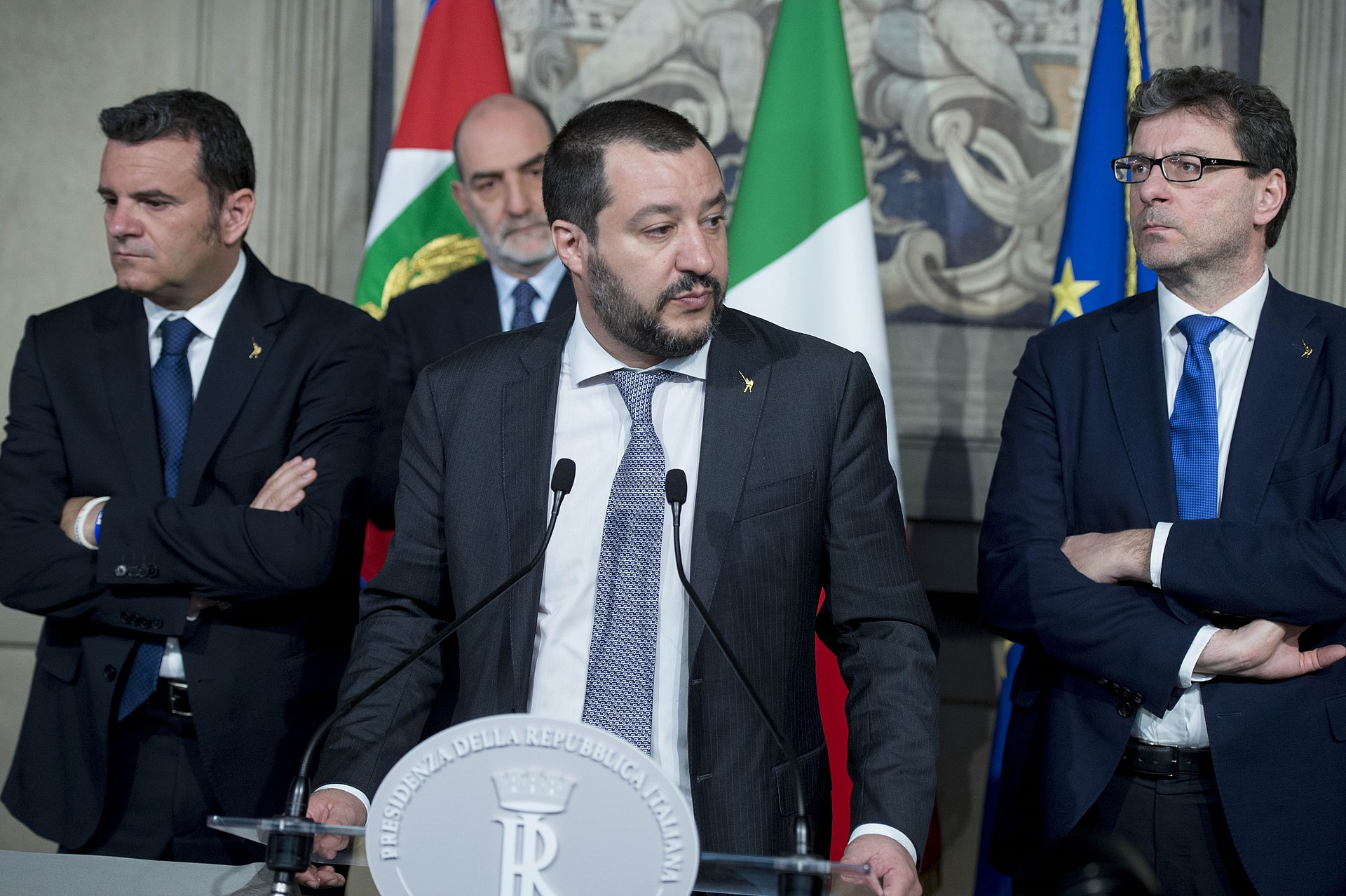 Salvini propõe endurecer cidadania para jovens nascidos na Itália — Foto: Presidenza della Repubblica (Attribution)