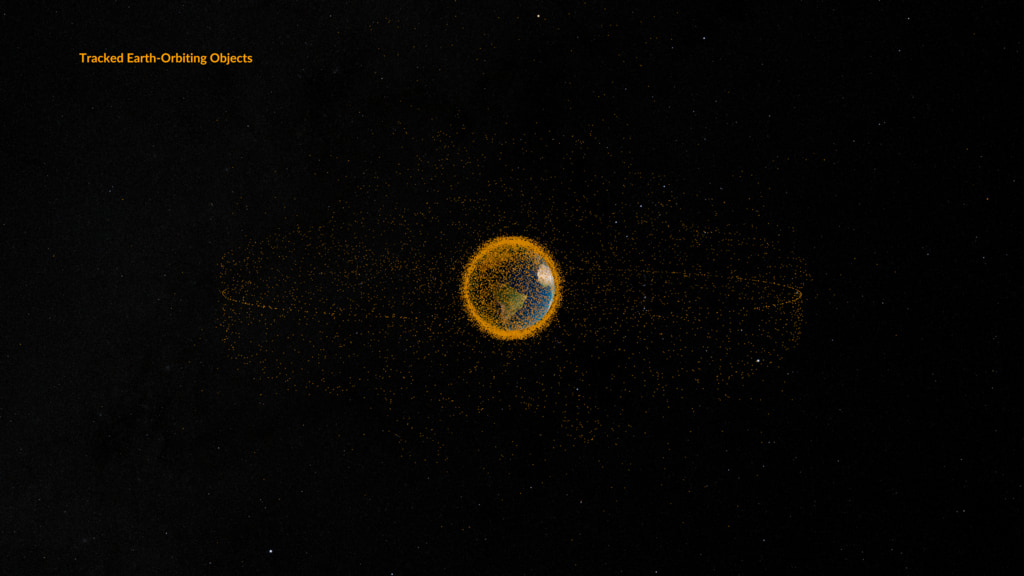 Satélite soviético se fragmenta e eleva risco de colisões em órbita — Foto: Wikimedia Commons (Public domain)